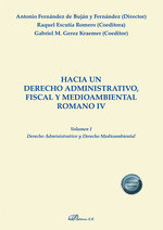 Imagen de portada del libro Hacia un Derecho Administrativo, Fiscal y Medioambiental Romano IV