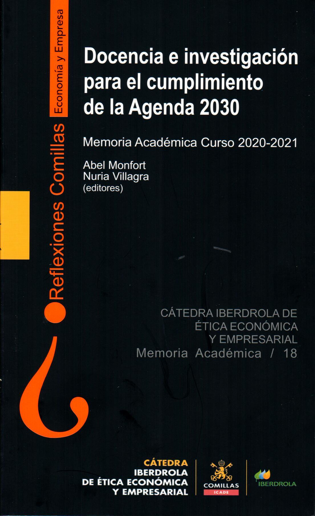 Imagen de portada del libro Docencia e investigación para el cumplimiento de la Agenda 2030