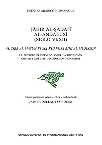 Imagen de portada del libro Al-Sirr al-maṣūn fī mā kurrima bihi al-mujliṣūn