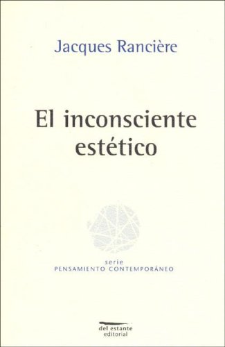 Imagen de portada del libro El inconsciente estético