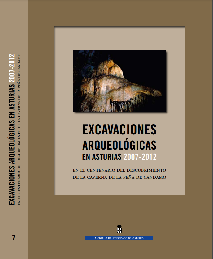 Imagen de portada del libro Excavaciones arqueológicas en Asturias 2007-2012