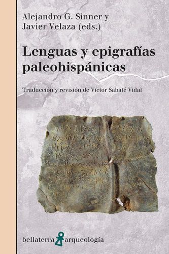 Imagen de portada del libro Lenguas y epigrafías paleohispánicas