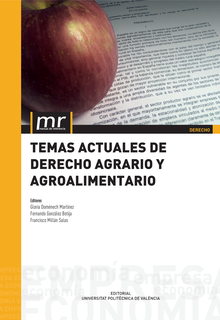 Imagen de portada del libro Temas Actuales de Derecho Agrario y Agroalimentario