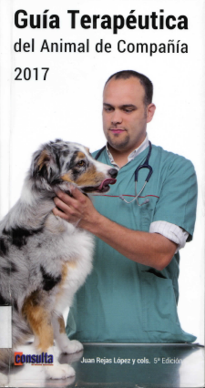 Imagen de portada del libro Guía terapéutica del animal de compañía, 2017