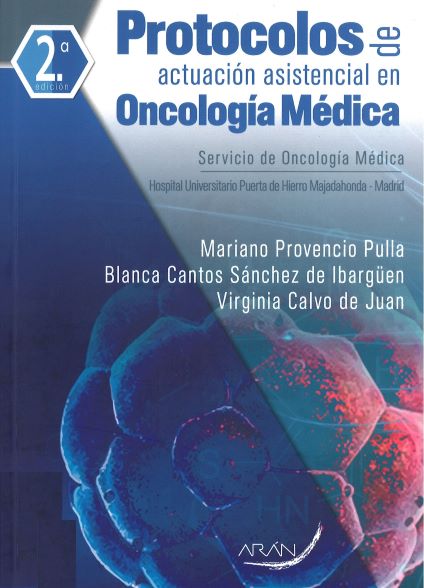 Imagen de portada del libro Protocolos de actuación asistencial en oncología médica