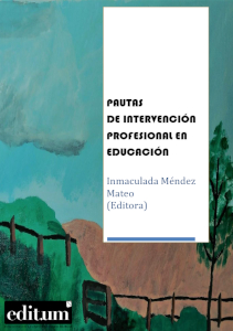 Imagen de portada del libro Pautas de intervención profesional en educación