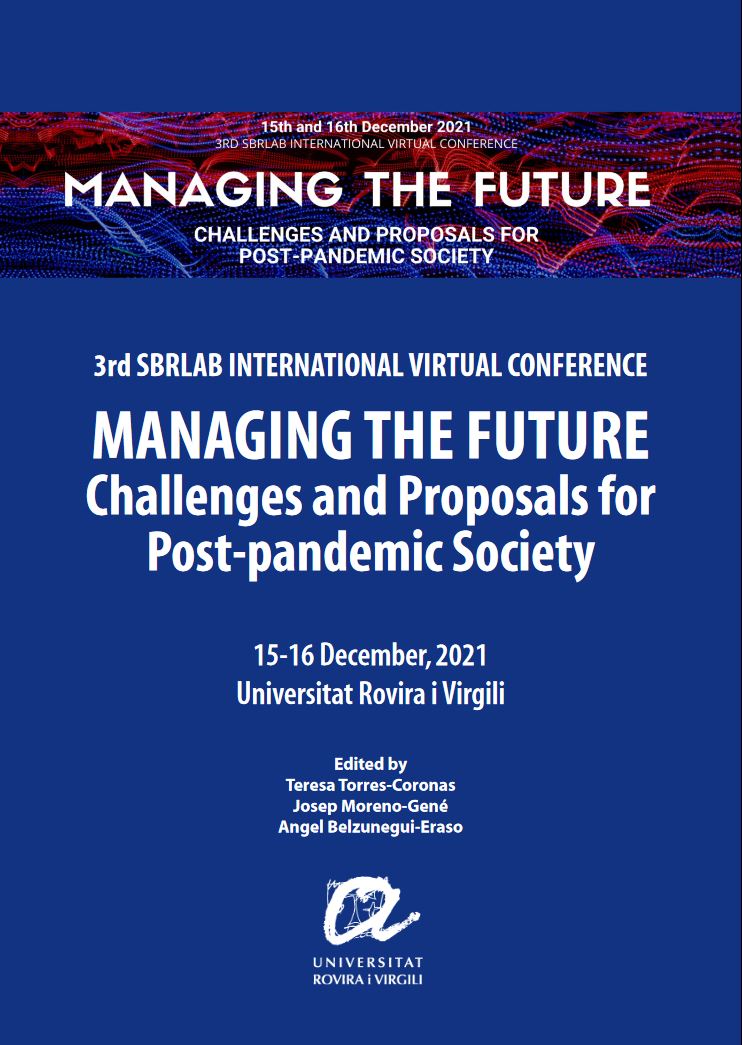 Imagen de portada del libro Managing the future: challenges and proposals for post-pandemic society