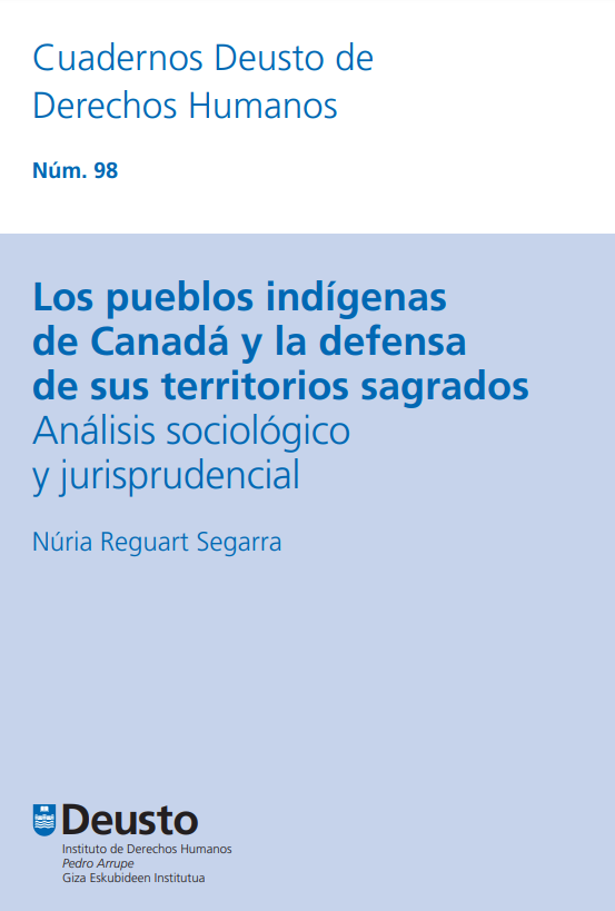 Los pueblos indígenas de Canadá y la defensa de sus territorios sagrados:  análisis sociológico y jurisprudencial - Dialnet