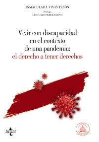 Imagen de portada del libro Vivir con discapacidad en el contexto de una pandemia: el derecho a tener derechos