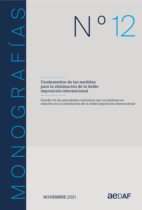 Imagen de portada del libro Fundamentos de las medidas para la eliminación de la doble imposición internacional