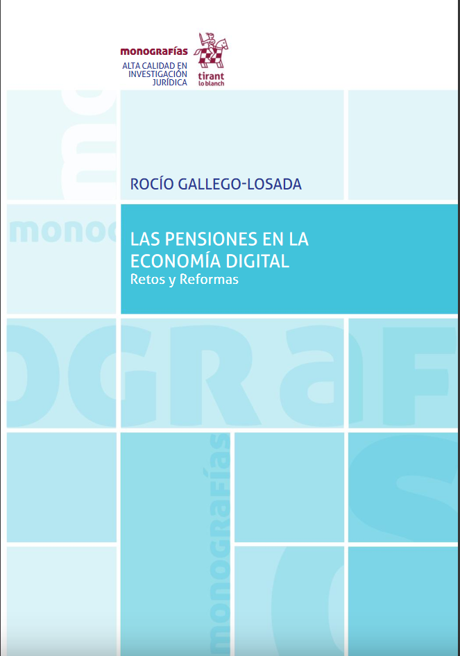 Imagen de portada del libro Las pensiones en la economía digital