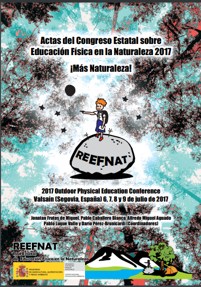 Imagen de portada del libro Actas del congreso estatal sobre educación física en la naturaleza 2017“¡más naturaleza!”