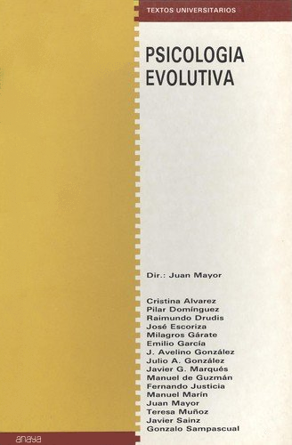 Imagen de portada del libro Psicología evolutiva