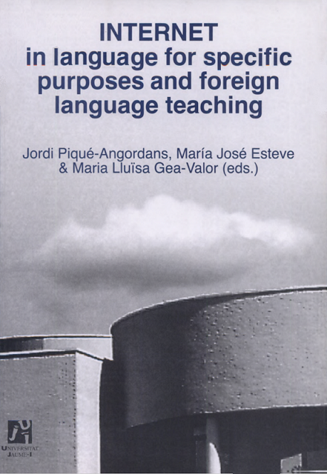 Imagen de portada del libro Internet in languages for specific purposes and foreign language teaching