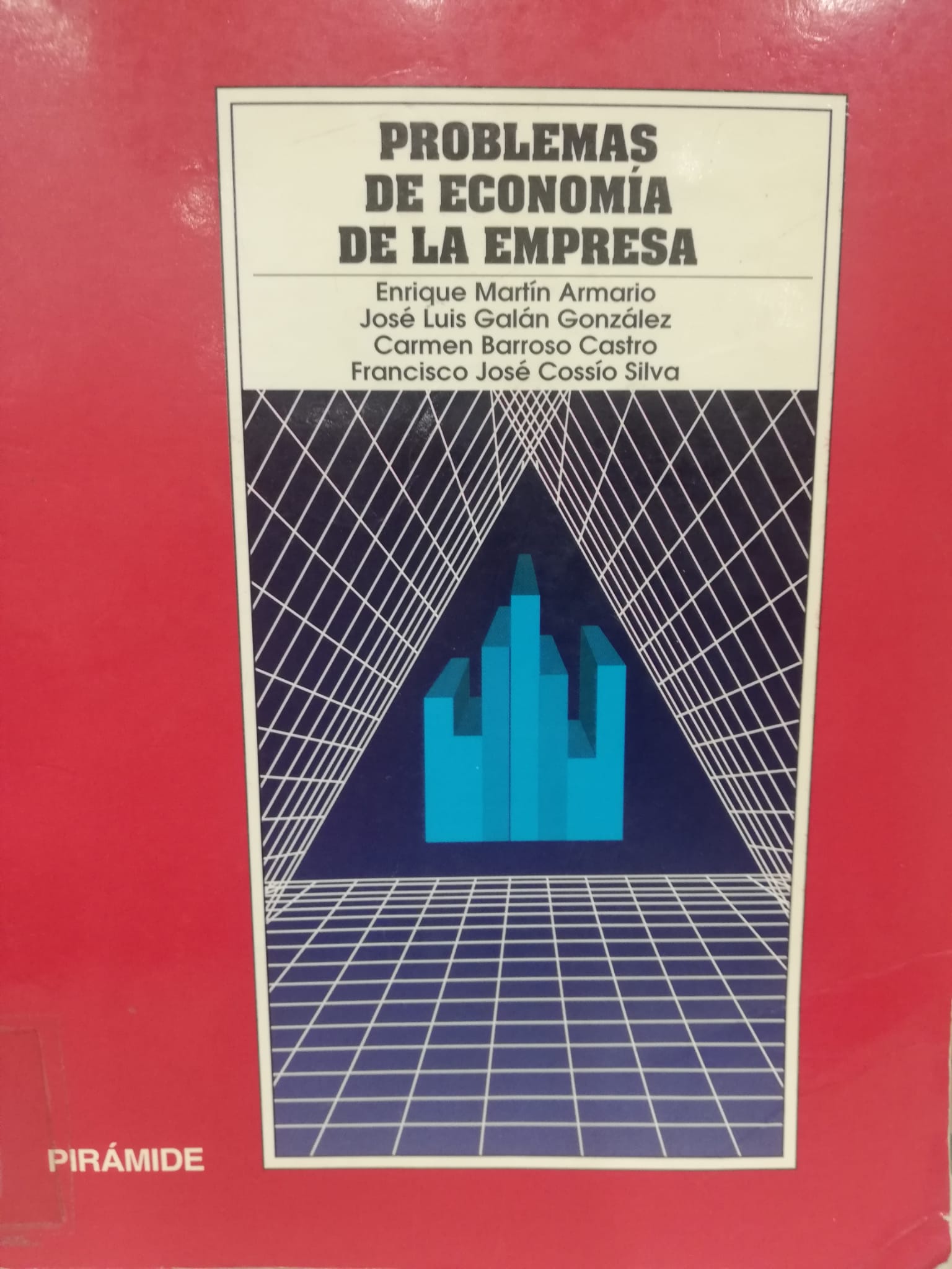 Imagen de portada del libro Problemas de economía de la empresa