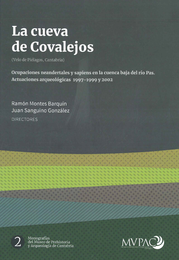 Imagen de portada del libro La cueva de Covalejos (Velo de Piélagos, Cantabria)
