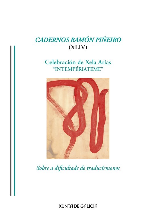 Imagen de portada del libro Celebración de Xela Arias "Intempériateme"