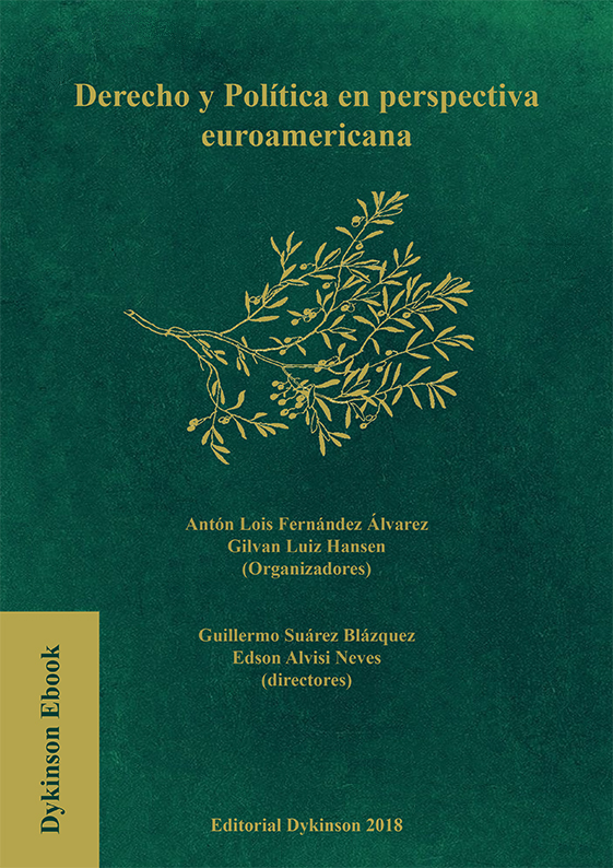 Imagen de portada del libro Derecho y política en perspectiva euroamericana