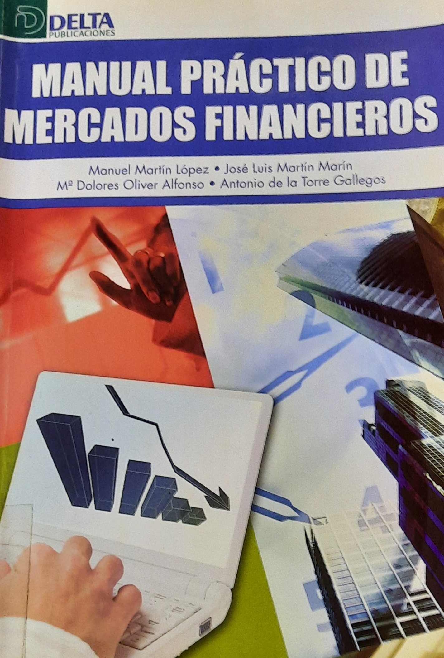 Imagen de portada del libro Manual práctico de mercados financieros.