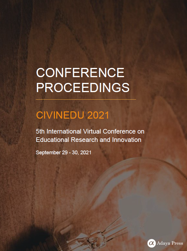Imagen de portada del libro Conference proceedings. CIVINEDU 2021