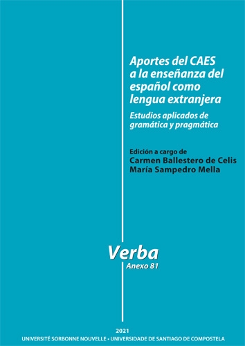 Imagen de portada del libro Aportes del CAES a la enseñanza del español como lengua extranjera