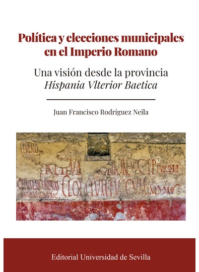 Imagen de portada del libro Política y elecciones municipales en el Imperio Romano