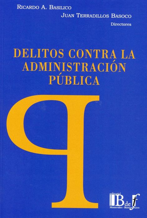 Imagen de portada del libro Delitos contra la Administración Pública