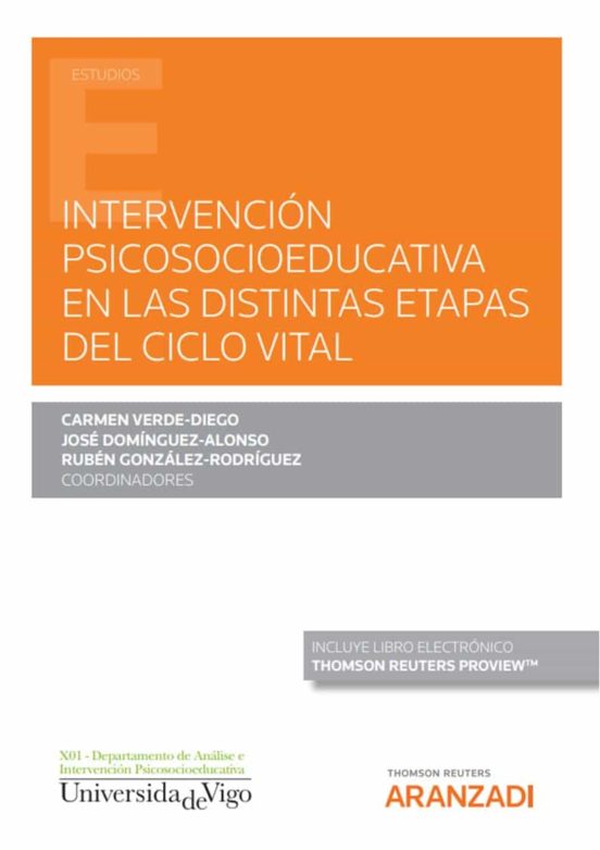 Imagen de portada del libro Intervención psicosocioeducativa en las distintas etapas del ciclo vital