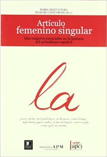 Imagen de portada del libro Artículo femenino singular