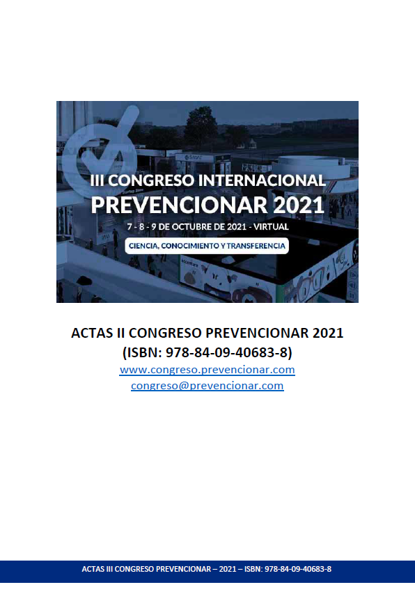 Imagen de portada del libro Actas III Congreso Prevencionar 2021