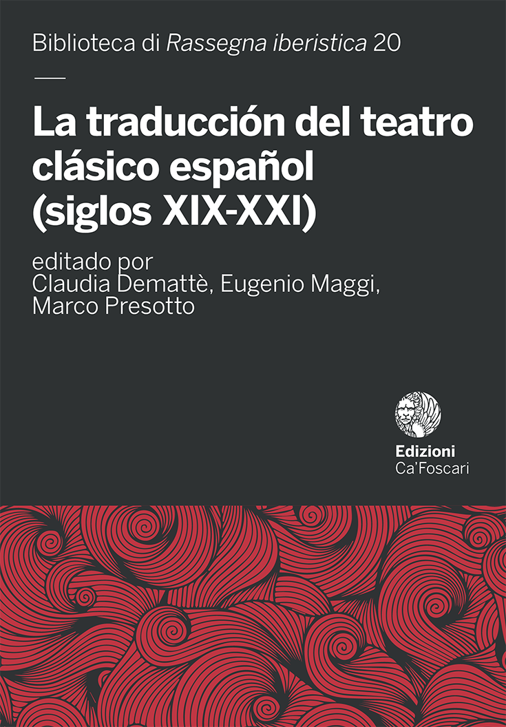 Imagen de portada del libro La traducción del teatro clásico español (siglos XIX-XXI)