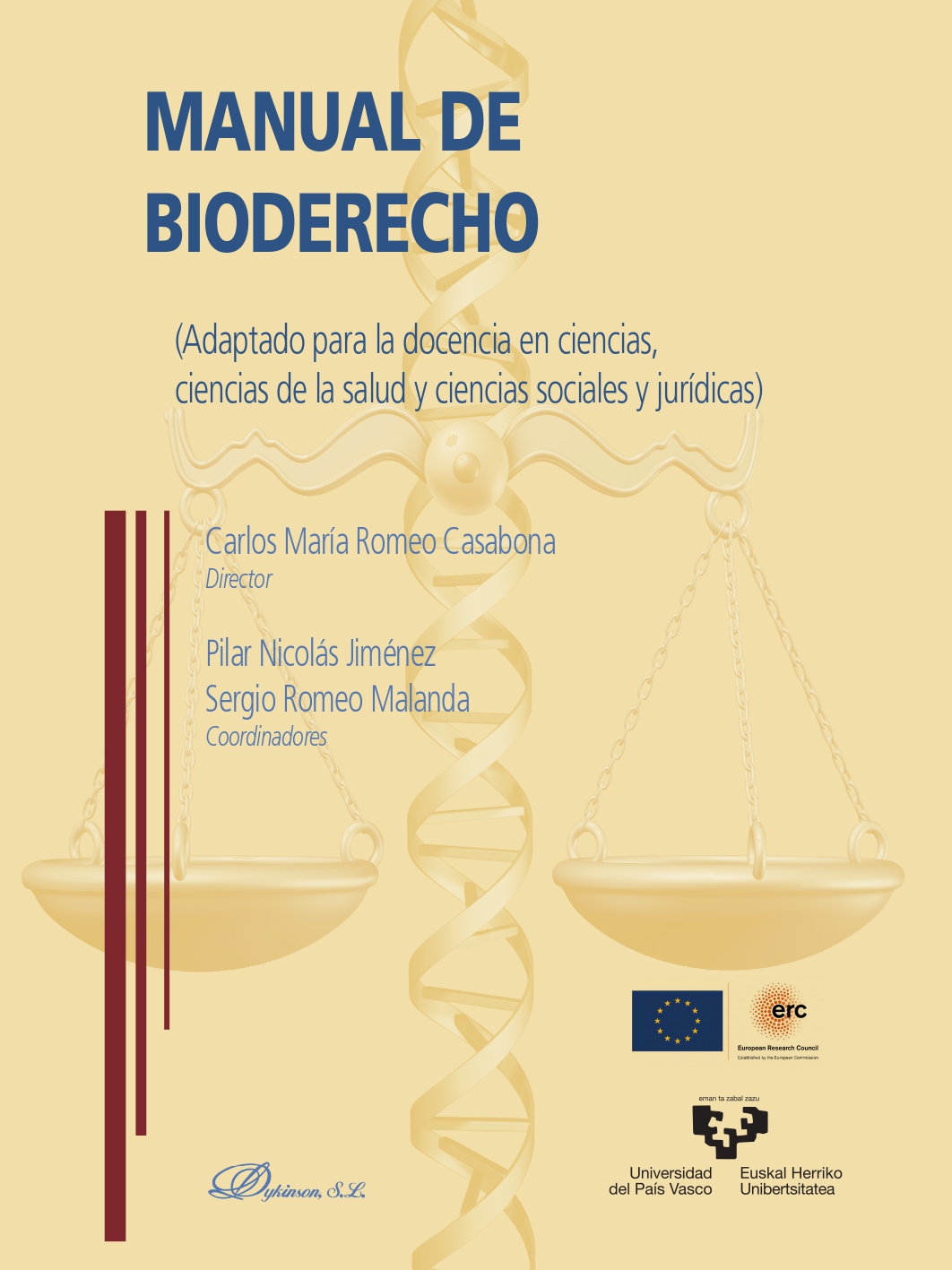Imagen de portada del libro Manual de Bioderecho