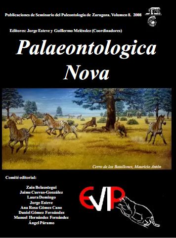 Imagen de portada del libro Palaeontologica Nova