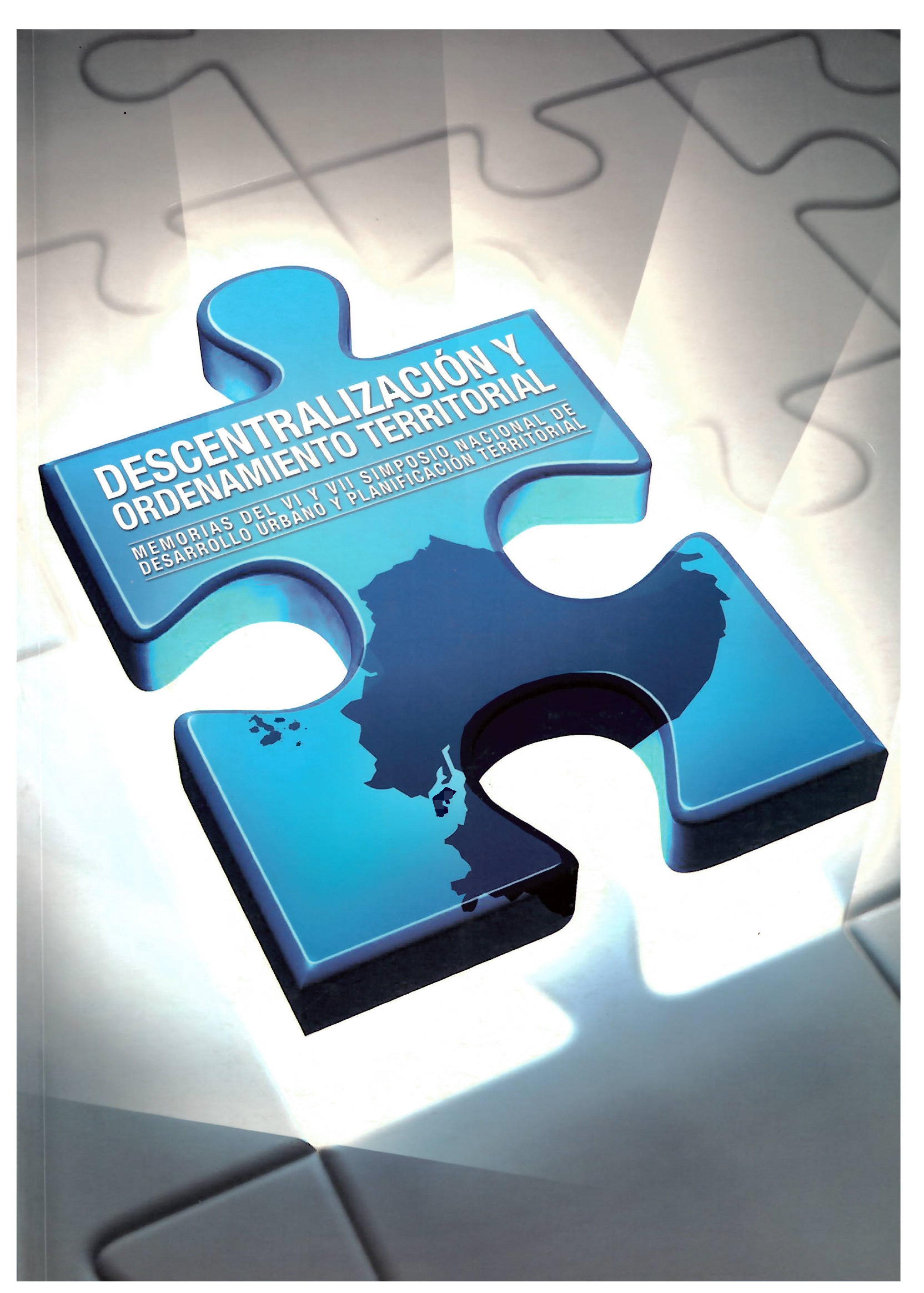 Imagen de portada del libro Descentralización y ordenamiento territorial