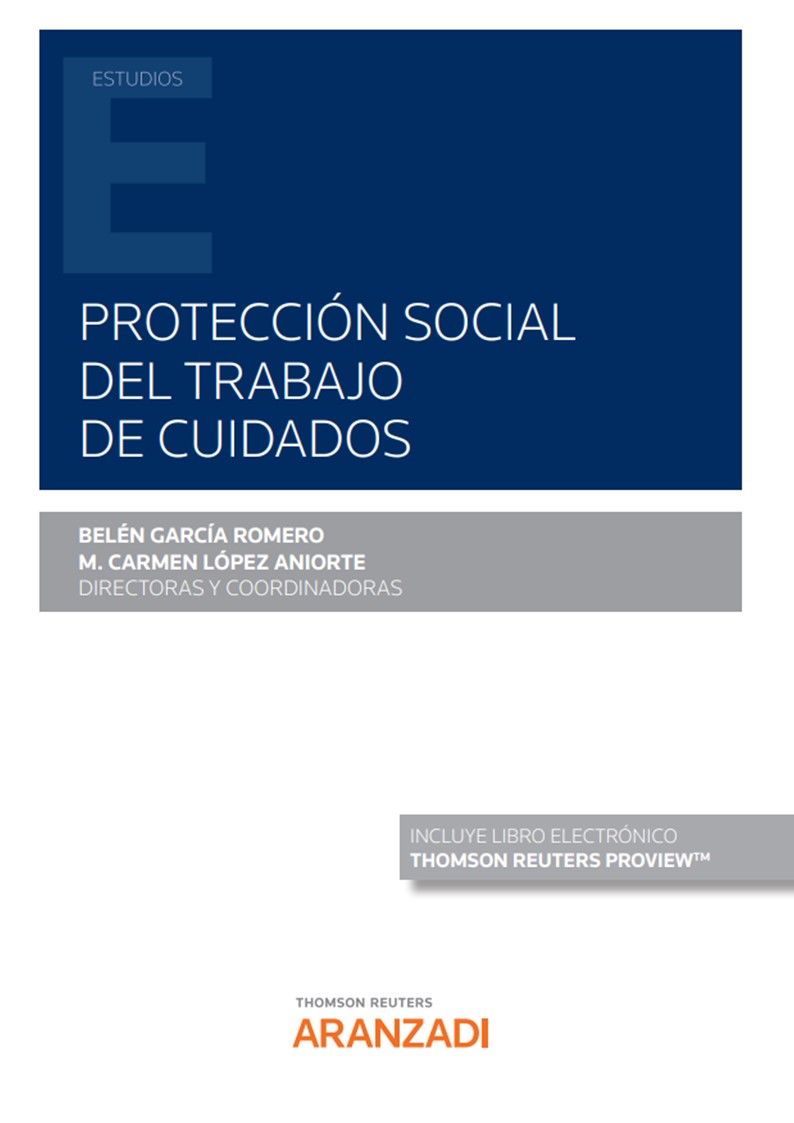 Imagen de portada del libro Protección social del trabajo de cuidados