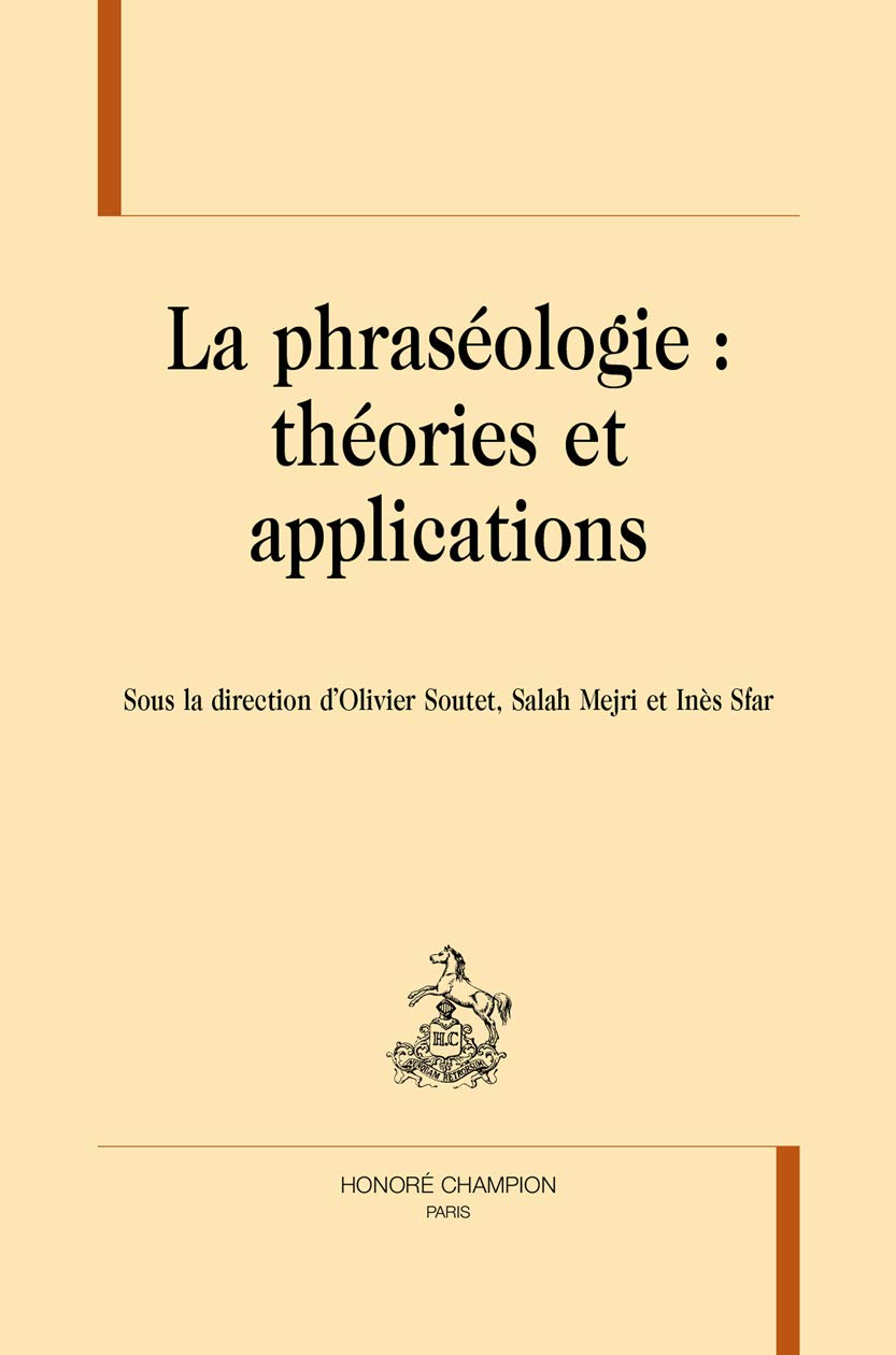 Imagen de portada del libro La phraséologie