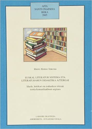 Imagen de portada del libro Euskal literatur sistema eta literaturaren didaktika aztergai