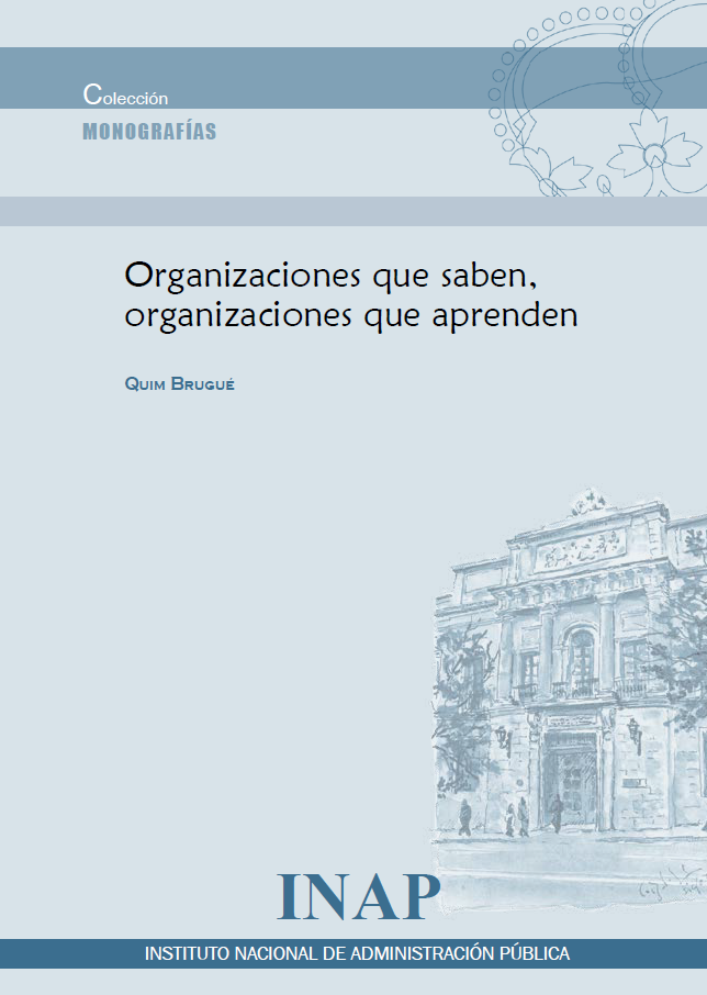 Imagen de portada del libro Organizaciones que saben, organizaciones que aprenden
