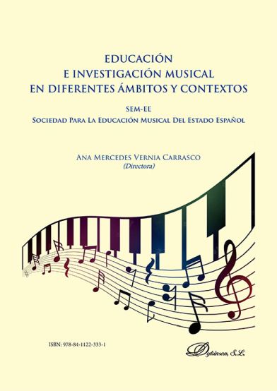 Imagen de portada del libro Educación e investigación musical en diferentes ámbitos y contextos