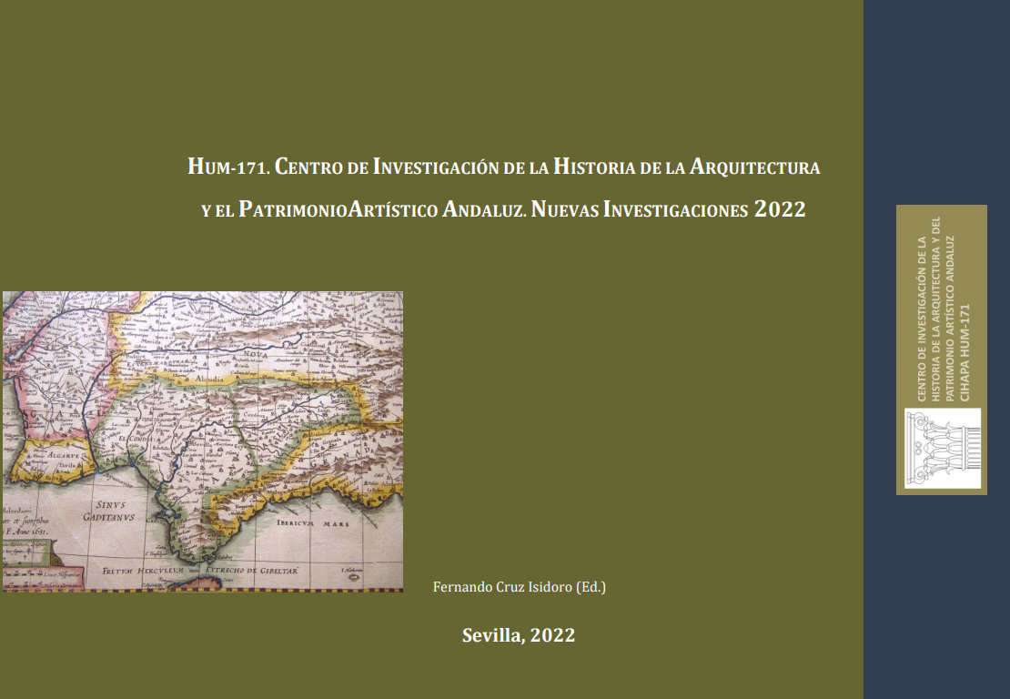 Imagen de portada del libro Hum-171. Centro de Investigación de la Historia de la Arquitectura y el Patrimonio Artístico Andaluz. Nuevas investigaciones 2022