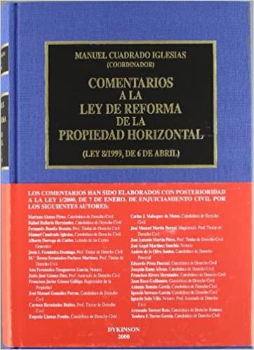 Imagen de portada del libro Comentarios a la Ley de reforma de la propiedad horizontal