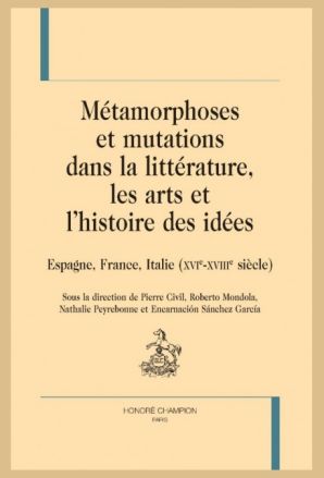 Imagen de portada del libro Métamorphoses et mutations dans la littérature, les arts et l'histoire des idées
