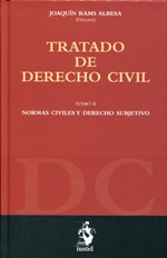 Imagen de portada del libro Tratado de Derecho Civil. Tomo II : Normas civiles y Derecho subjetivo