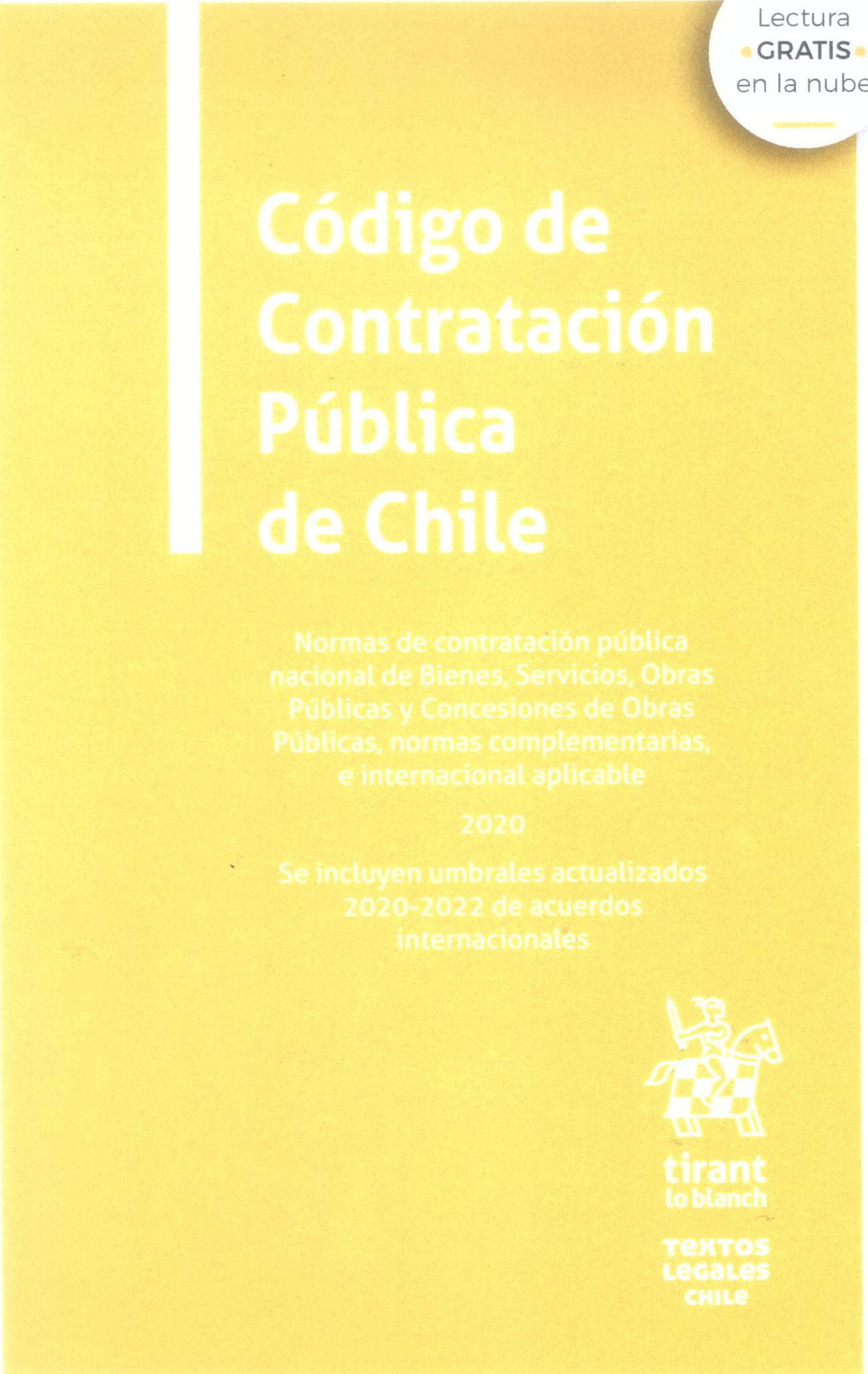 Imagen de portada del libro Código de contratación pública de Chile