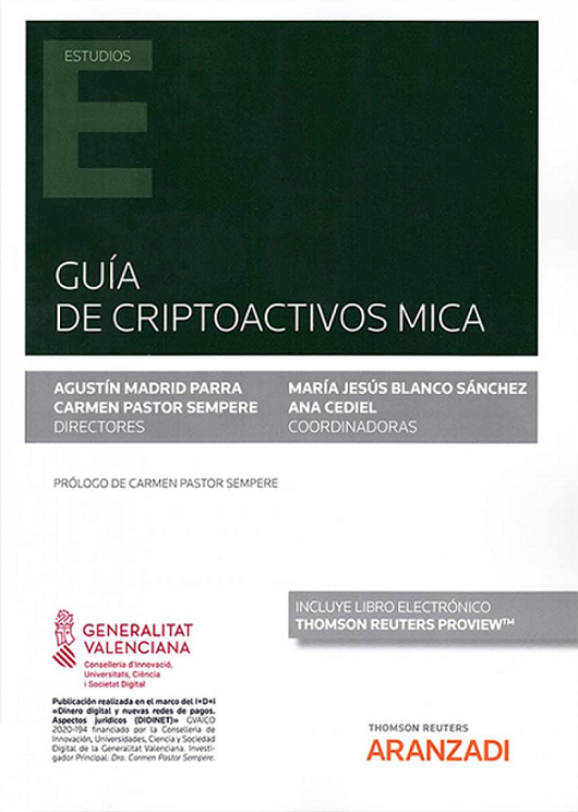 Imagen de portada del libro Guía de criptoactivos MiCA