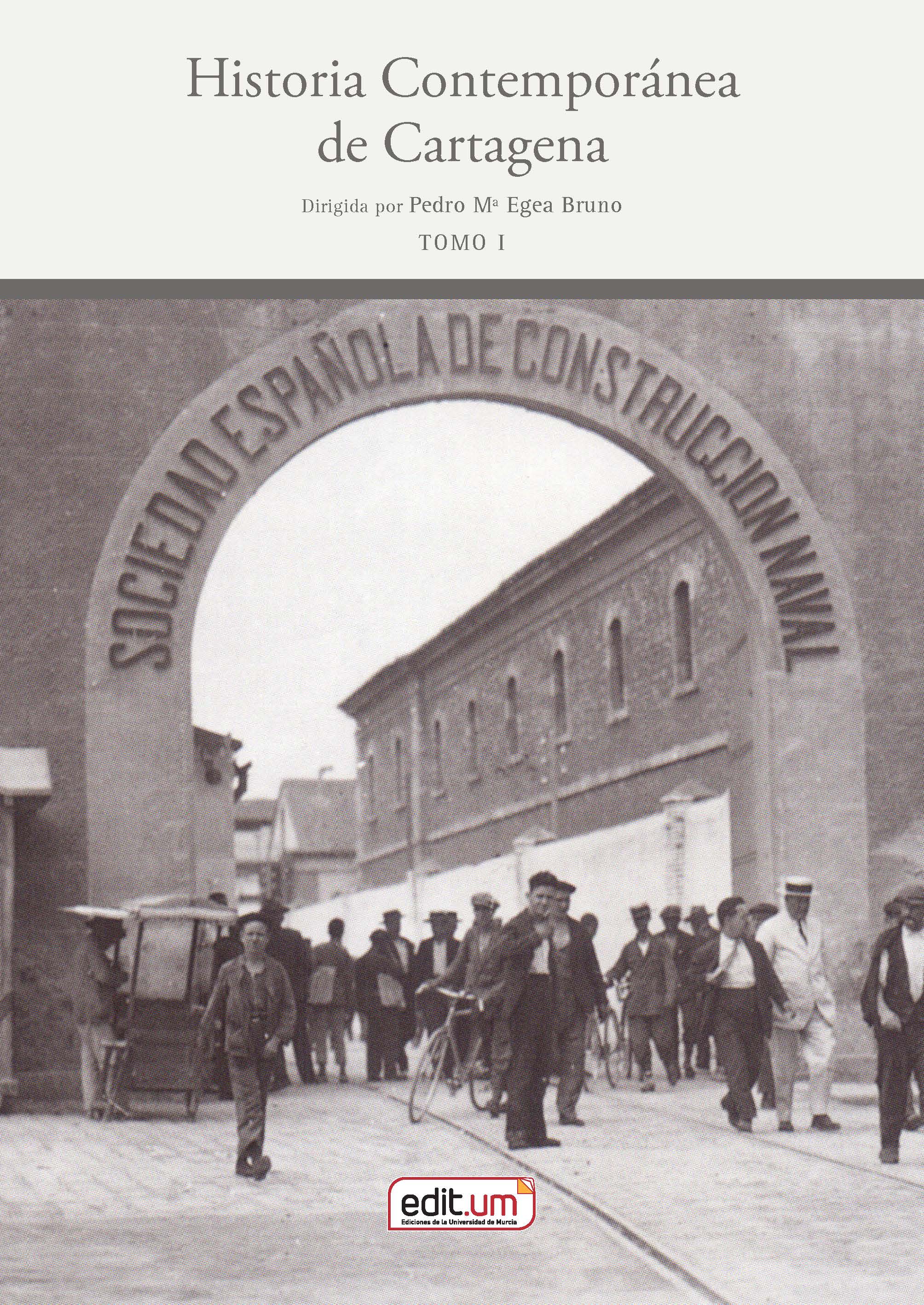 Imagen de portada del libro Historia contemporánea de Cartagena