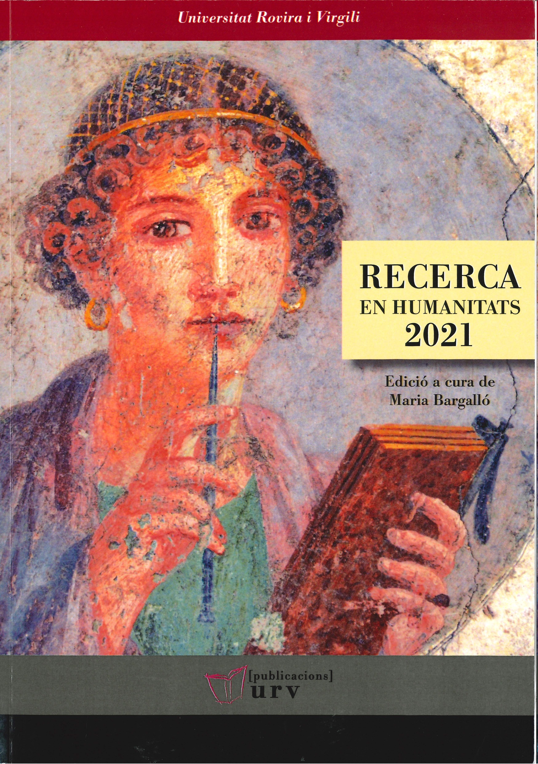 Imagen de portada del libro Recerca en humanitats 2021