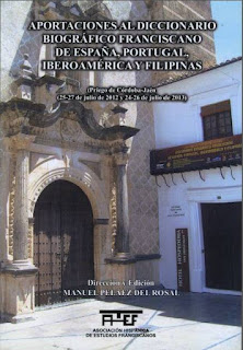 Imagen de portada del libro Aportaciones al diccionario biográfico franciscano de España, Portugal, Iberoamérica y Filipinas