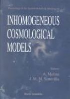 Imagen de portada del libro Proceedings of Spanish relativity meeting on inhomogeneous cosmological models