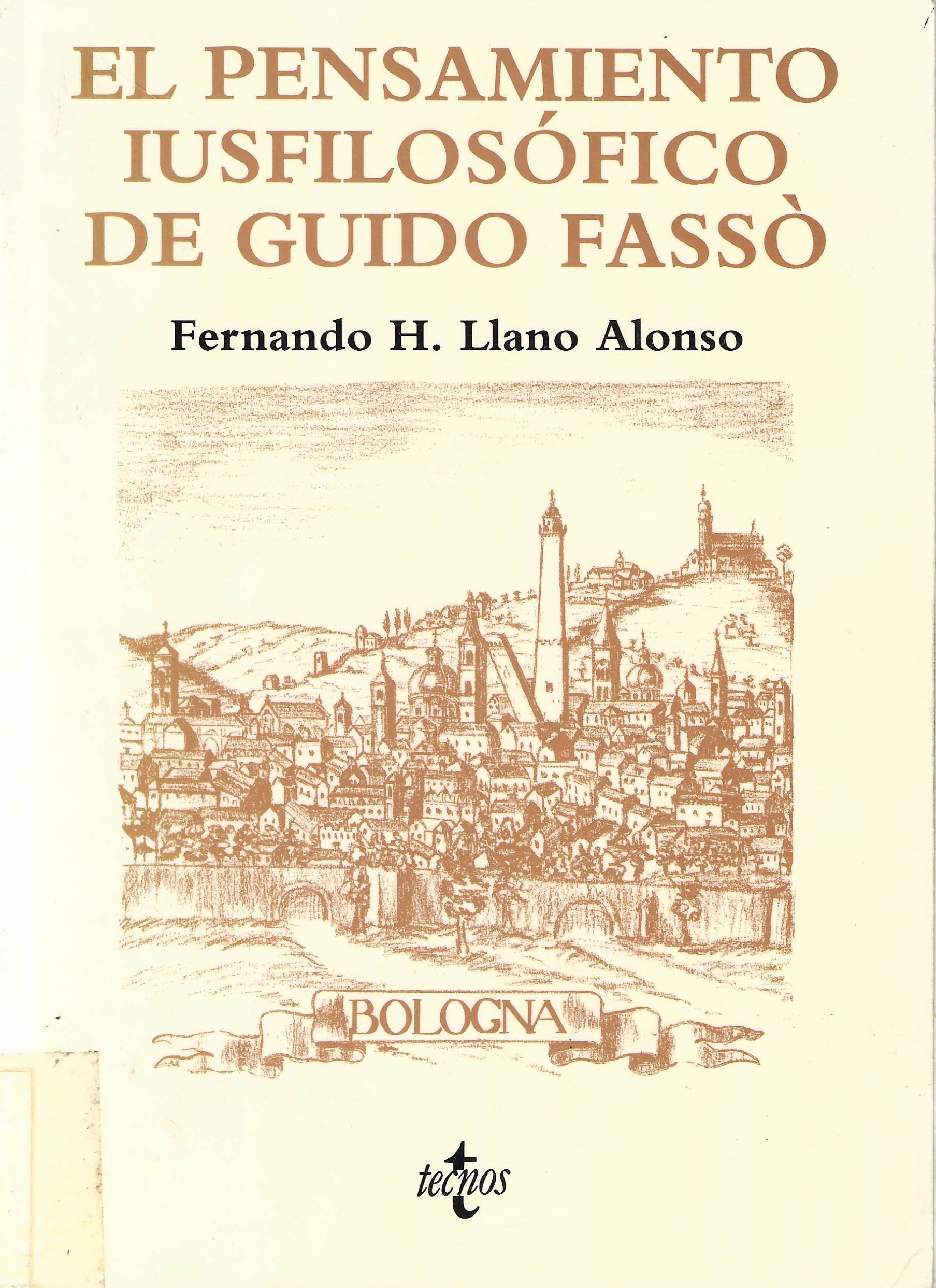 Imagen de portada del libro El pensamiento iusfilosófico de Guido Fassò